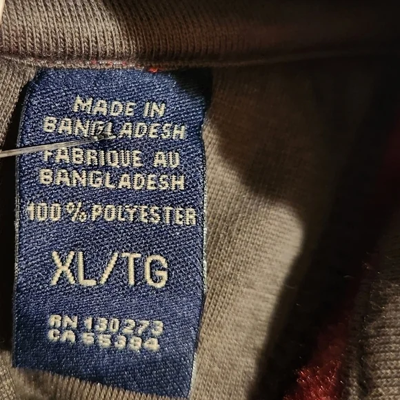 Wrangler NWT Womems Buffalo Plaid Sherpa Sweater 1/4 Zip Size XL - Picture 7 of 14